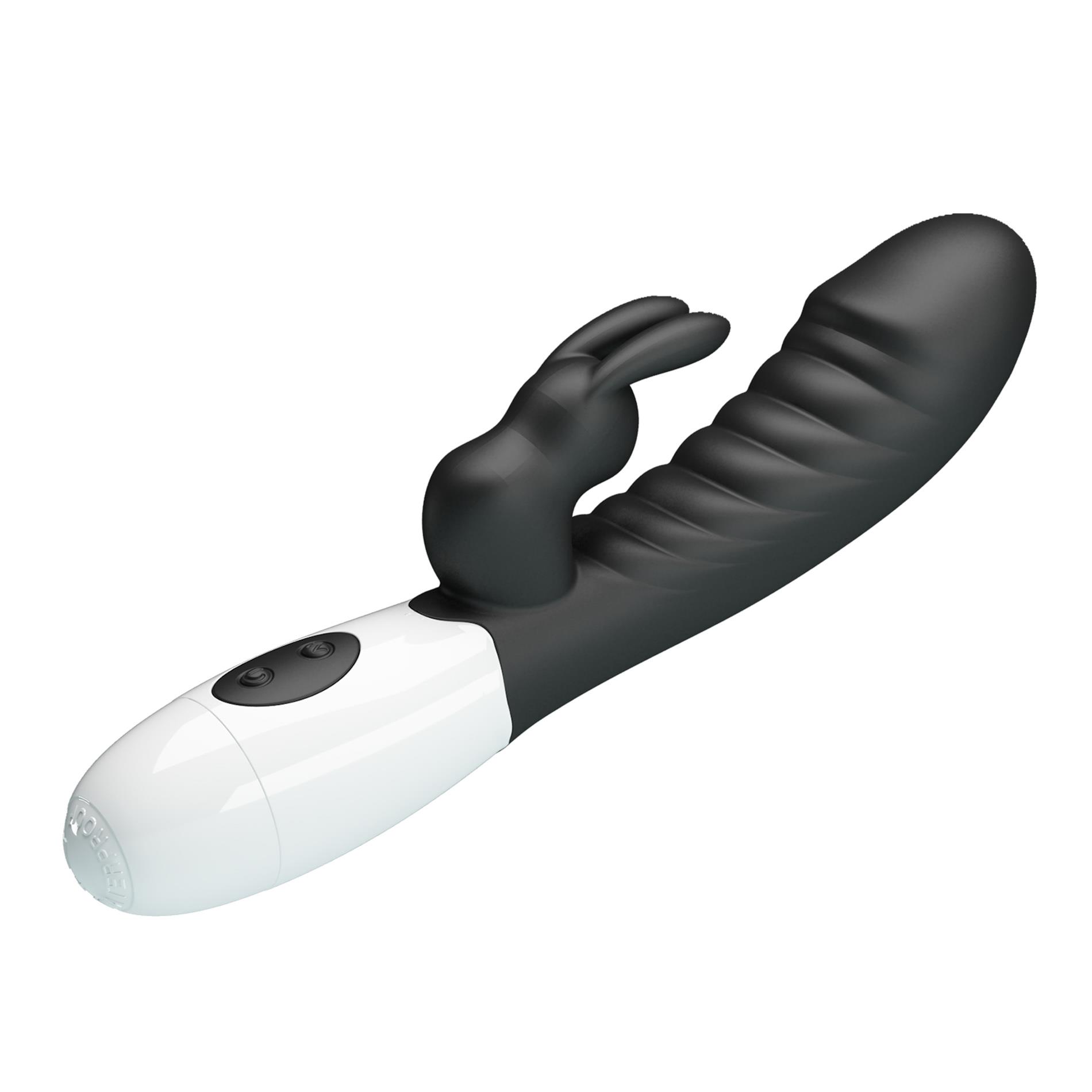 Króliczek Naughty Bunny 30 funkcji – czarny — zdjęcie 4