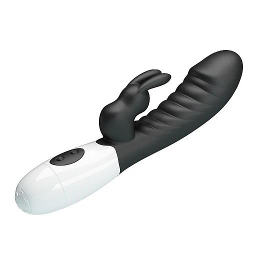 Króliczek Naughty Bunny 30 funkcji – czarny — zdjęcie 4