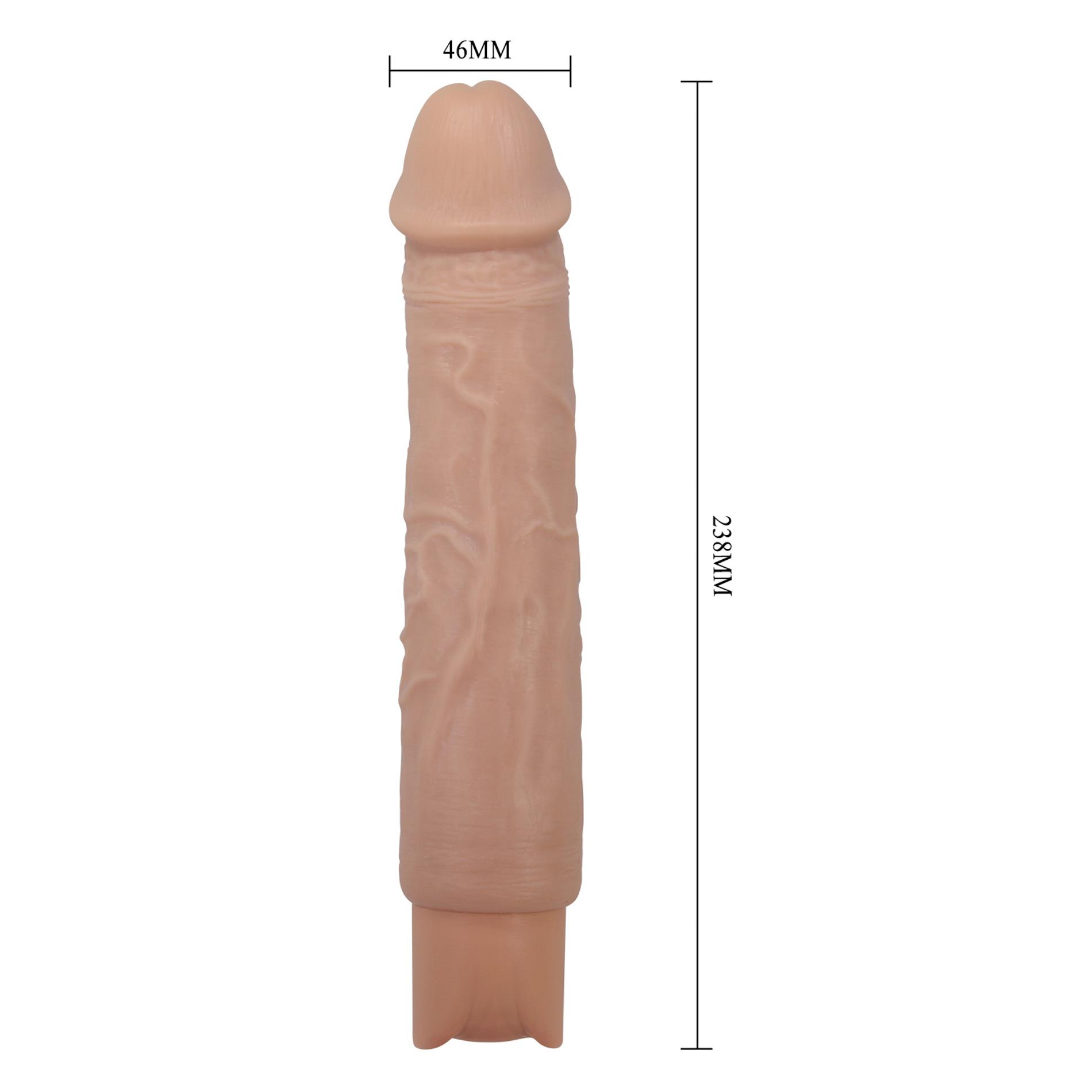 Wibrator realistyczny Rufus – 23,8 cm, ładowanie USB-C — zdjęcie 8