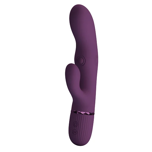 Wibrator króliczek Zach – 5 wibracji, 5 pulsacji, silikon — zdjęcie 3