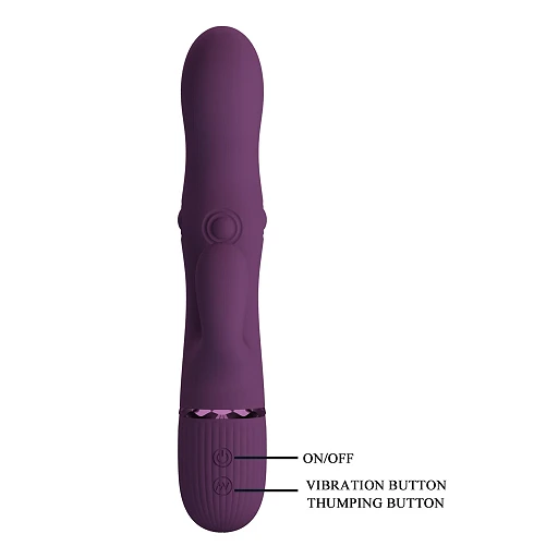 Wibrator króliczek Zach – 5 wibracji, 5 pulsacji, silikon — zdjęcie 7