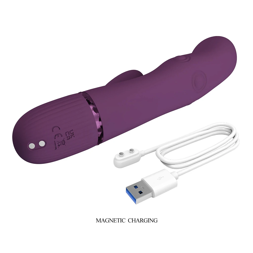 Wibrator króliczek Zach – 5 wibracji, 5 pulsacji, silikon — zdjęcie 8