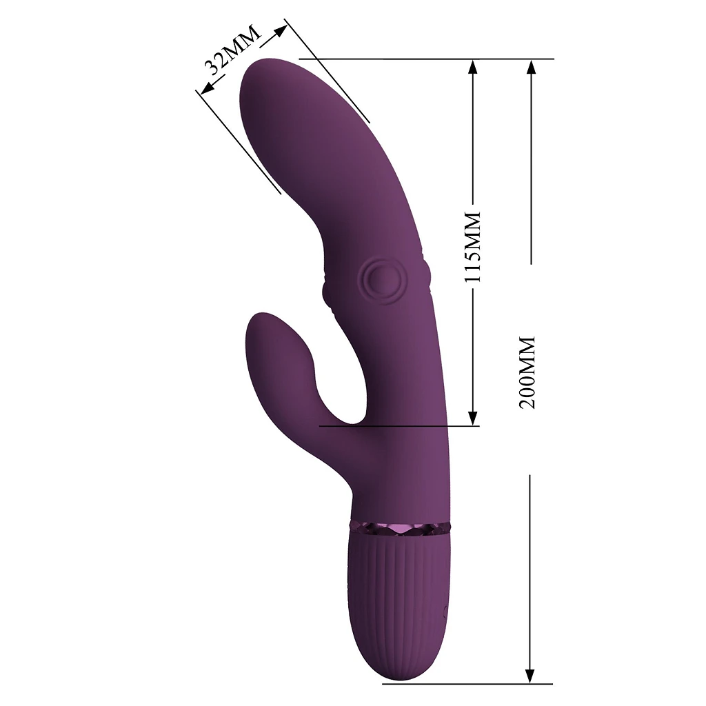 Wibrator króliczek Zach – 5 wibracji, 5 pulsacji, silikon — zdjęcie 9