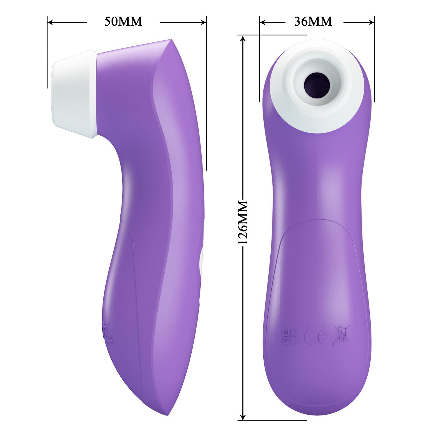 Stymulator łechtaczkowy Breezer – bezdotykowy, 8 trybów — zdjęcie 8