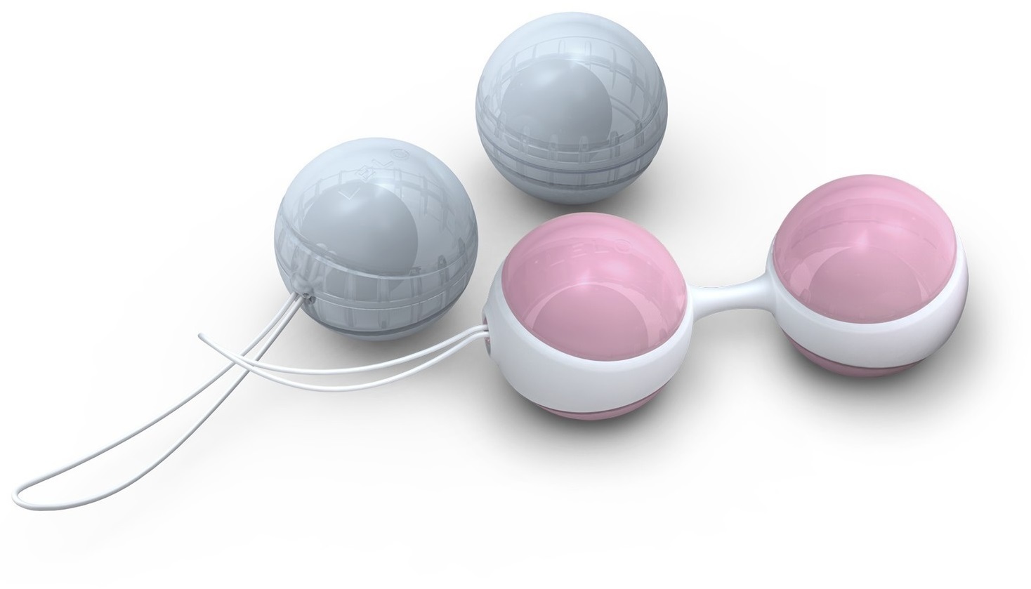 Kulki gejszy LELO Luna Beads Mini – 4 kulki, 2 obciążenia — zdjęcie 1