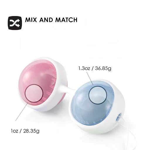 Kulki gejszy LELO Luna Beads Mini – 4 kulki, 2 obciążenia — zdjęcie 3