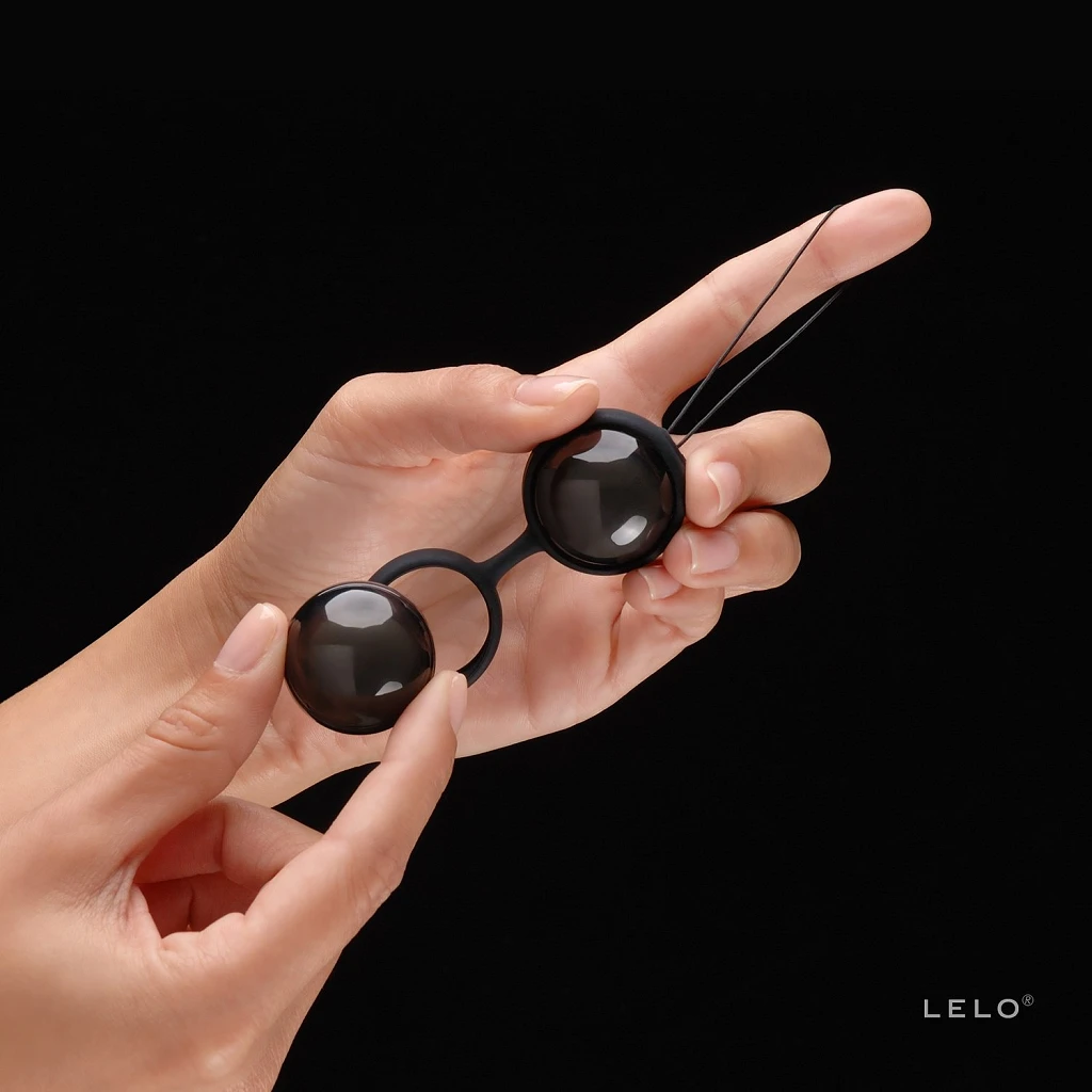 Kulki gejszy LELO Luna Beads Noir – 29 mm, 2 x 37 g — zdjęcie 5