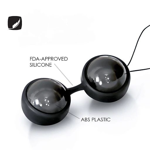 Kulki gejszy LELO Luna Beads Noir – 29 mm, 2 x 37 g — zdjęcie 2