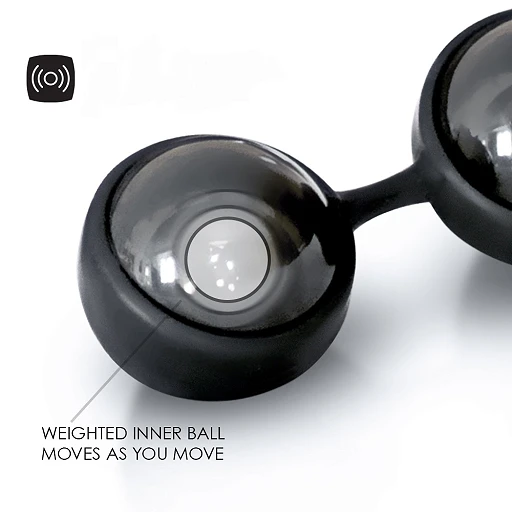 Kulki gejszy LELO Luna Beads Noir – 29 mm, 2 x 37 g — zdjęcie 6