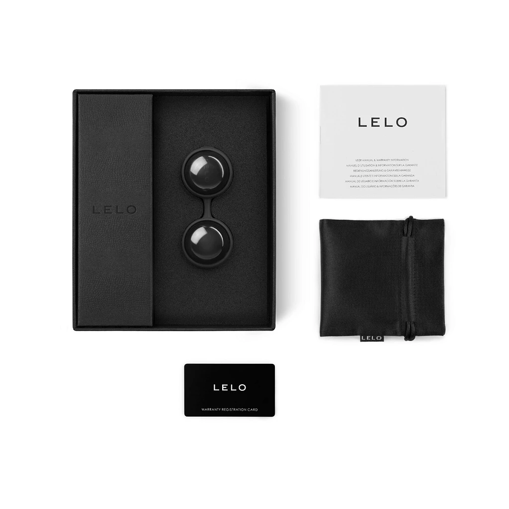 Kulki gejszy LELO Luna Beads Noir – 29 mm, 2 x 37 g — zdjęcie 9