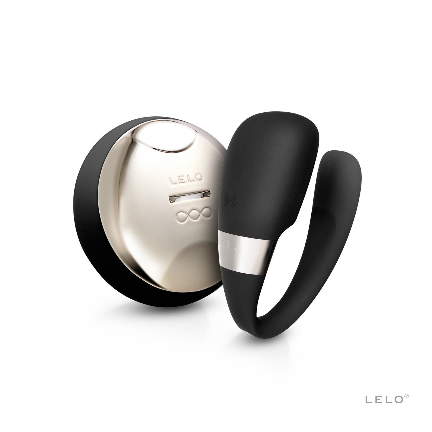 Wibrator dla par LELO Tiani 3 – pilot SenseMotion, czarny — zdjęcie 1