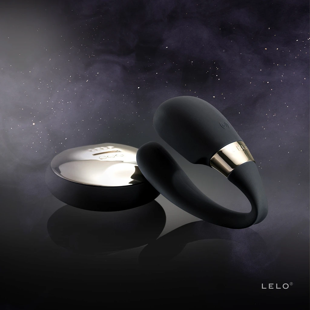 Wibrator dla par LELO Tiani 3 – pilot SenseMotion, czarny — zdjęcie 3