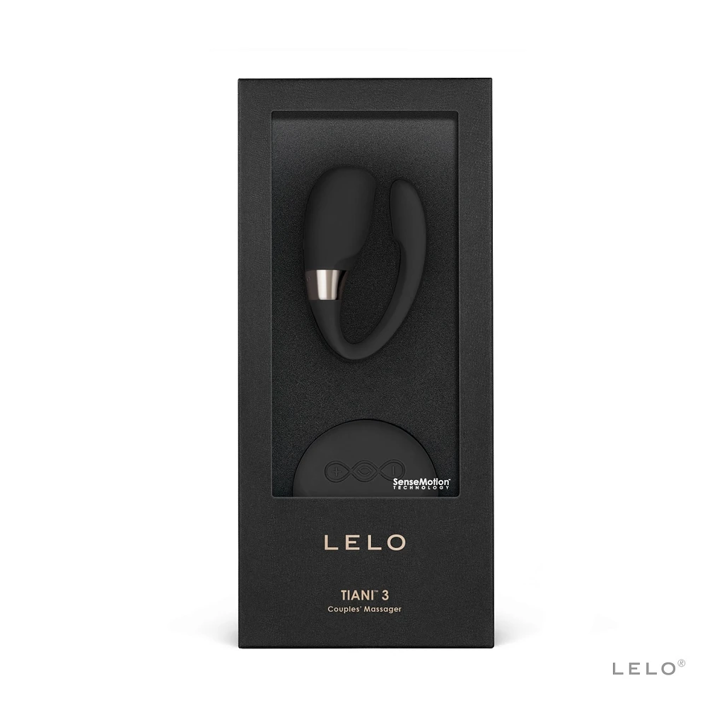Wibrator dla par LELO Tiani 3 – pilot SenseMotion, czarny — zdjęcie 4