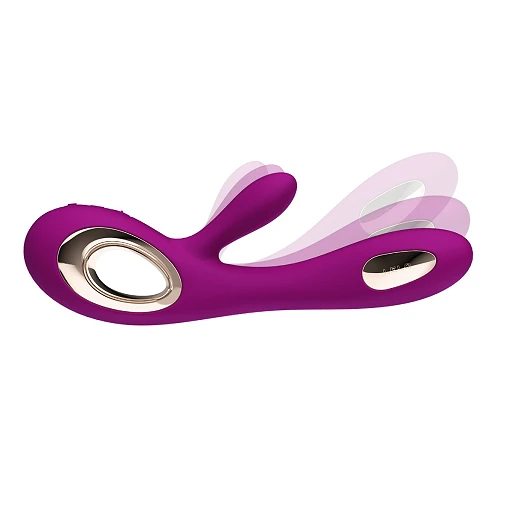 Wibrator króliczek LELO Soraya Wave – ruchome ramię, ciemnoróżowy — zdjęcie 3