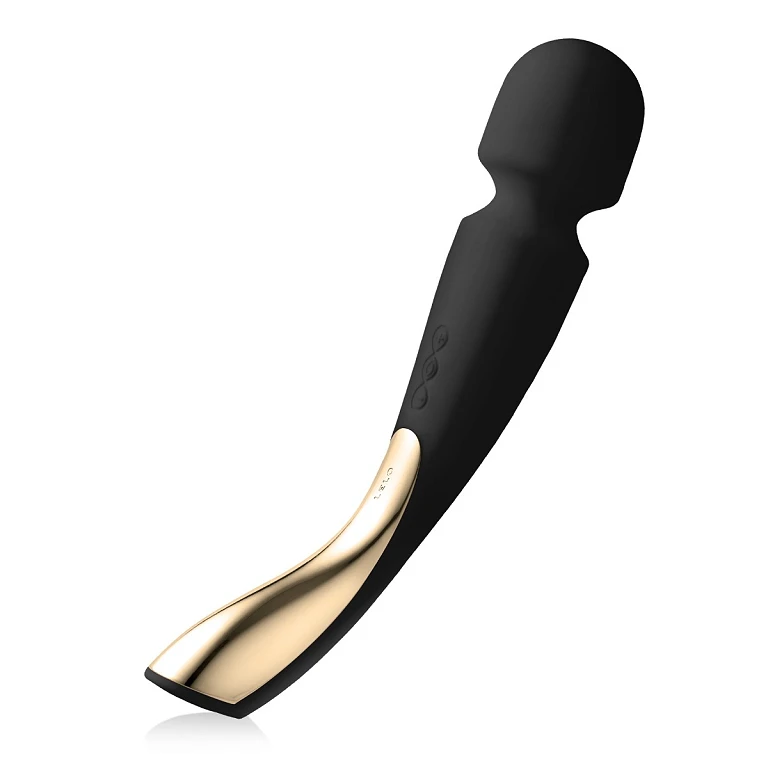 Wibrator różdżka LELO Smart Wand 2 Large – 10 trybów, czarny
