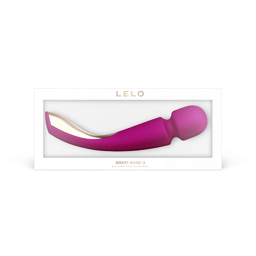 Wibrator różdżka LELO Smart Wand 2 Large – 10 trybów, ciemnoróżowy — zdjęcie 3