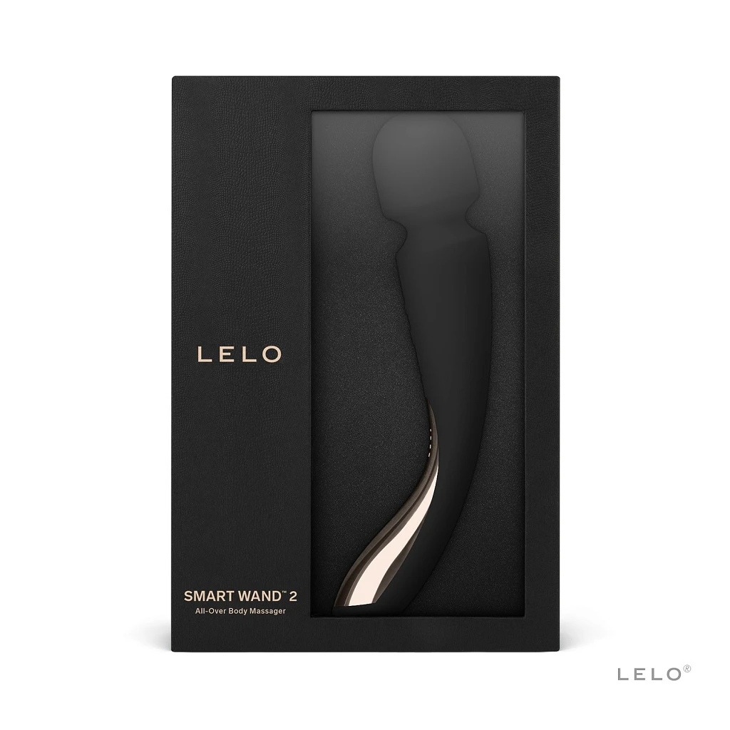 Wibrator różdżka LELO Smart Wand 2 Medium – 10 trybów, czarny — zdjęcie 5