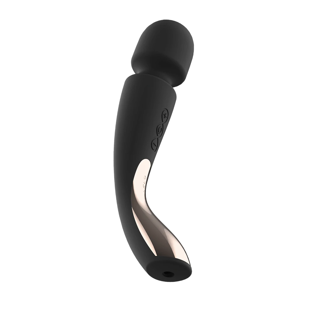 Wibrator różdżka LELO Smart Wand 2 Medium – 10 trybów, czarny — zdjęcie 3