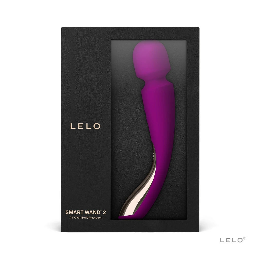 Wibrator różdżka LELO Smart Wand 2 Medium – 10 trybów, ciemnoróżowy — zdjęcie 5