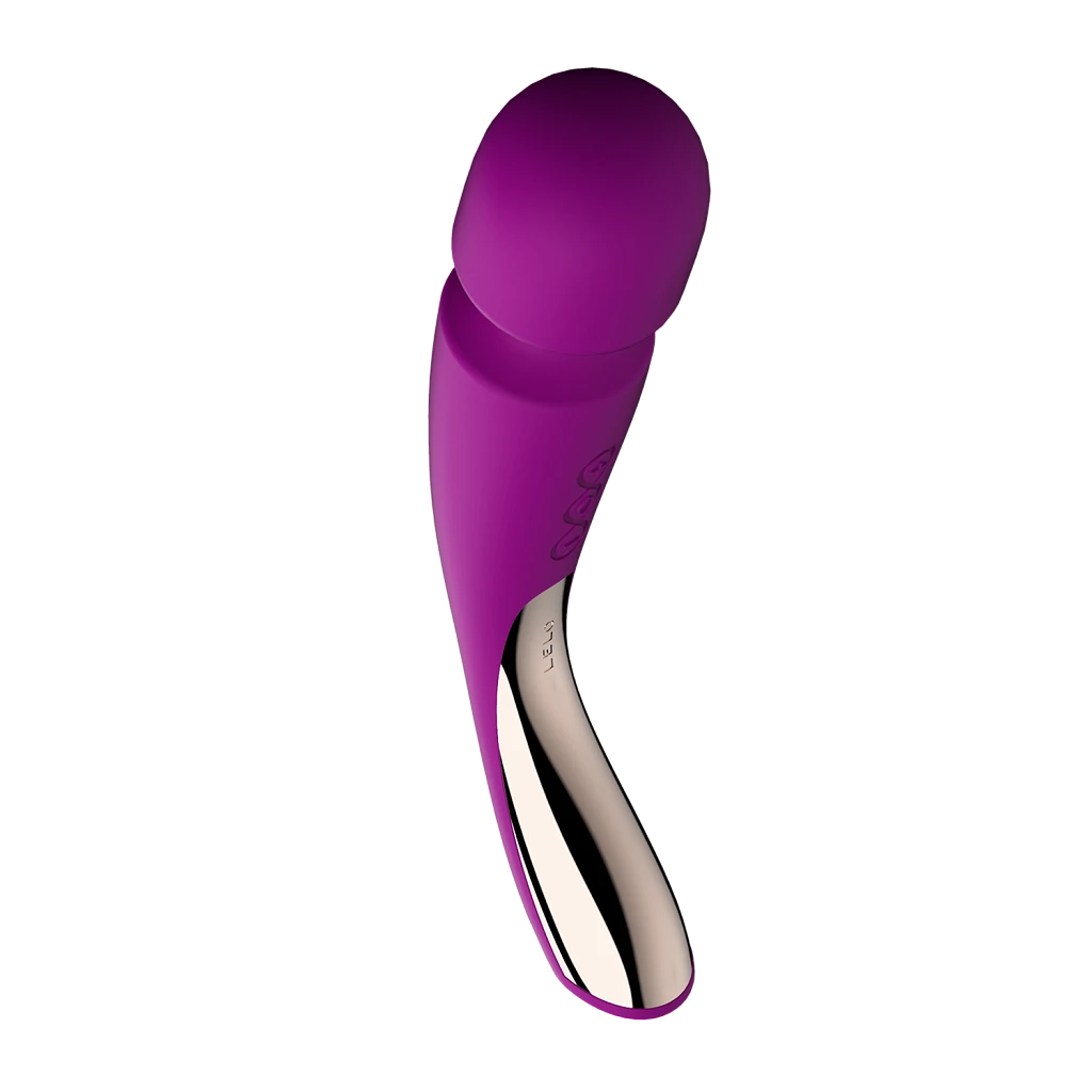 Wibrator różdżka LELO Smart Wand 2 Medium – 10 trybów, ciemnoróżowy — zdjęcie 3
