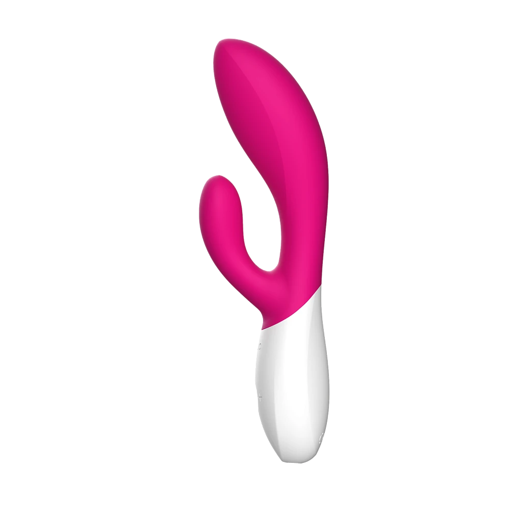 Wibrator króliczek LELO Ina Wave 2 – falujące ramię, wiśniowy — zdjęcie 3