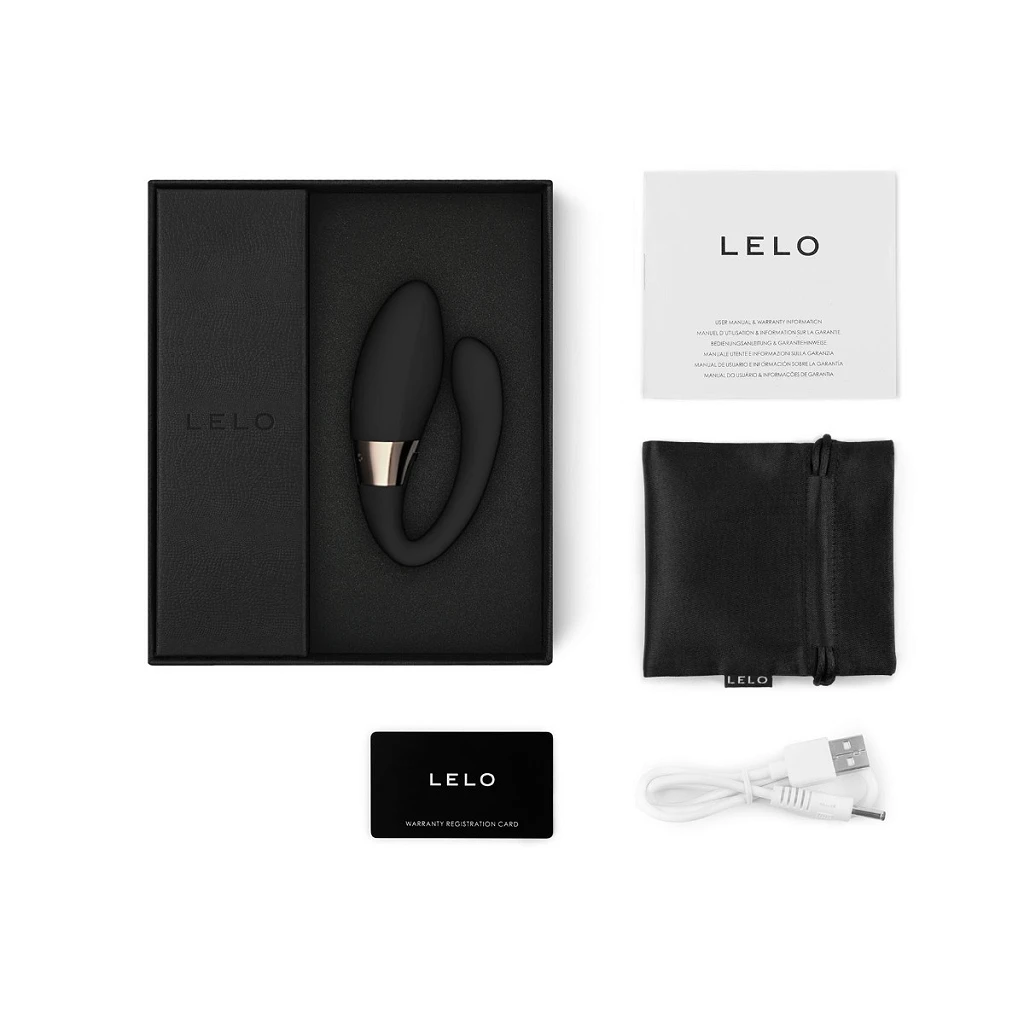 Wibrator dla par LELO Tiani Harmony – 2 silniki, aplikacja, czarny — zdjęcie 6