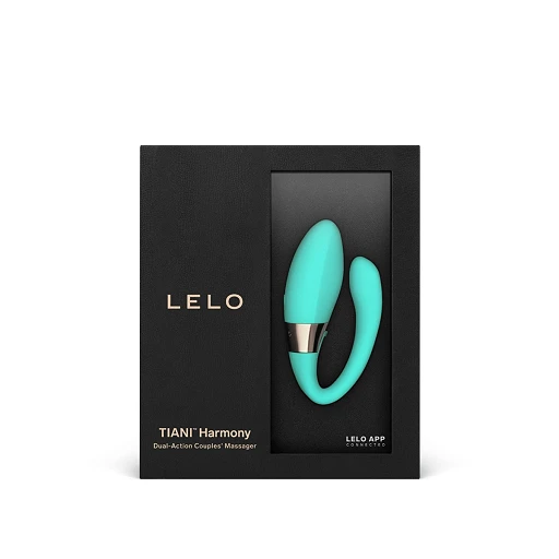 Wibrator dla par LELO Tiani Harmony – 2 silniki, aplikacja, turkusowy — zdjęcie 7