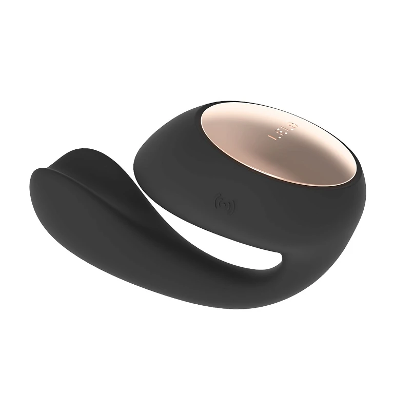 Wibrator podwójny LELO Ida Wave – WaveMotion, wodoodporny, czarny