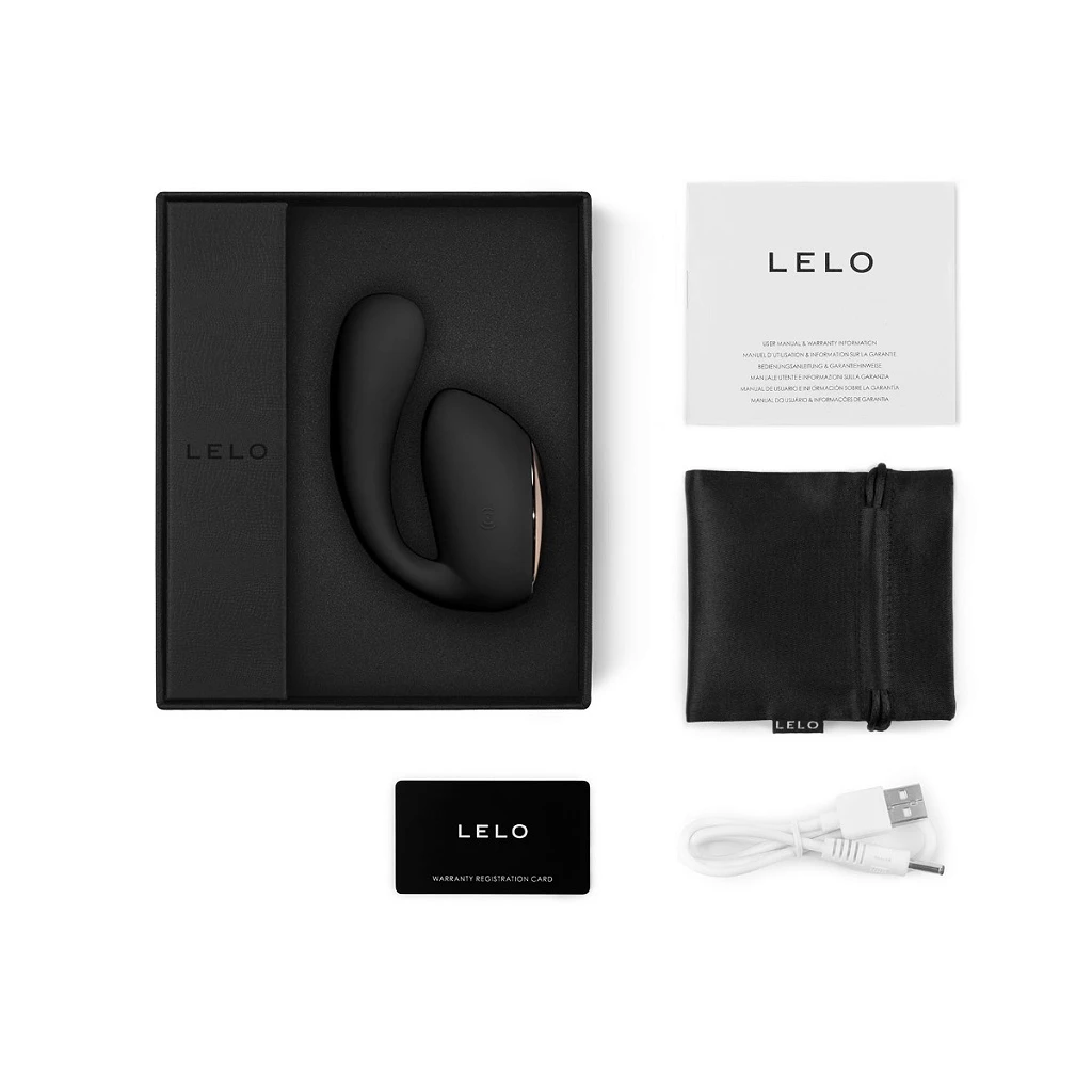 Wibrator podwójny LELO Ida Wave – WaveMotion, wodoodporny, czarny — zdjęcie 6