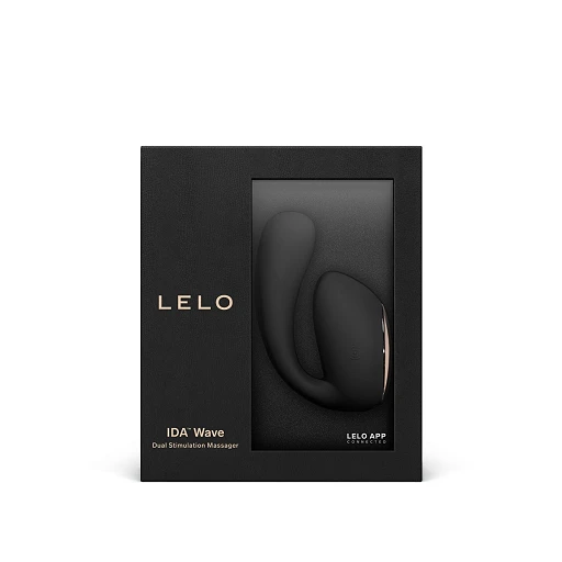 Wibrator podwójny LELO Ida Wave – WaveMotion, wodoodporny, czarny — zdjęcie 7
