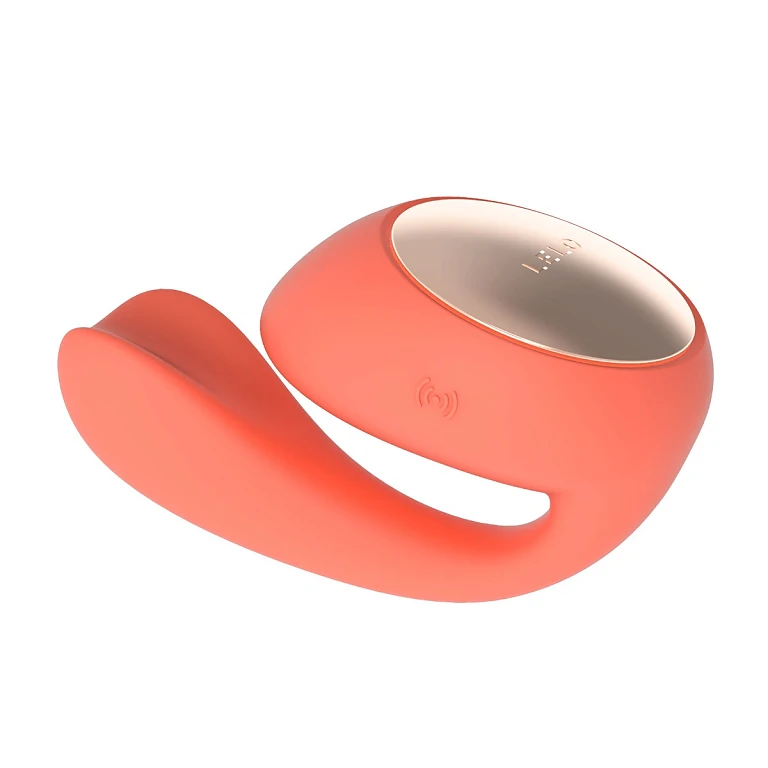 Wibrator podwójny LELO Ida Wave – WaveMotion, wodoodporny, koralowy