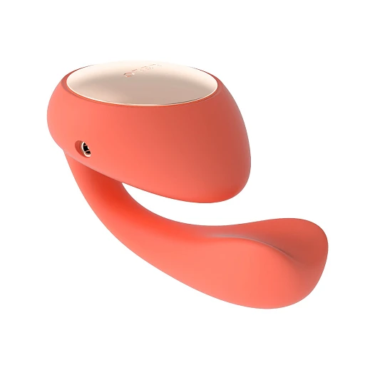 Wibrator podwójny LELO Ida Wave – WaveMotion, wodoodporny, koralowy — zdjęcie 4