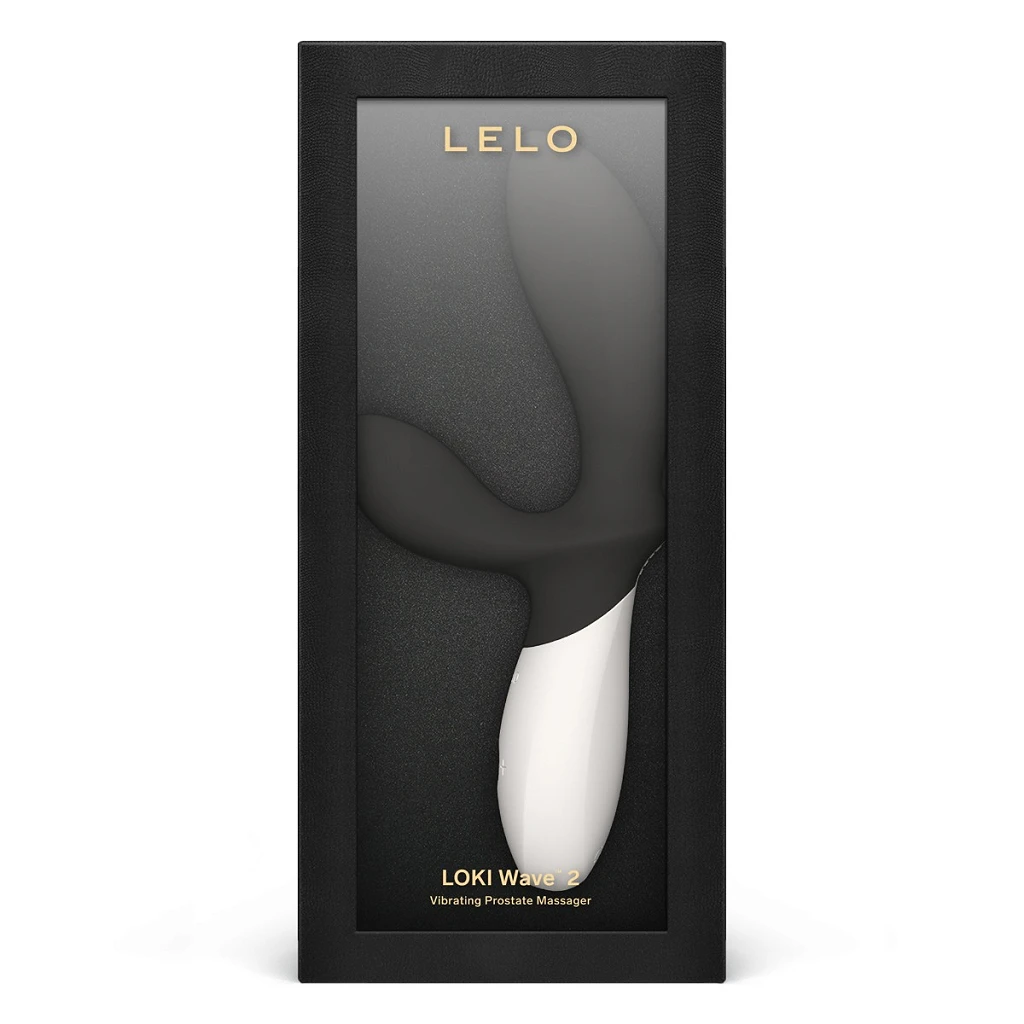 Masażer prostaty LELO Loki Wave 2 – 12 trybów, WaveMotion, czarny — zdjęcie 4