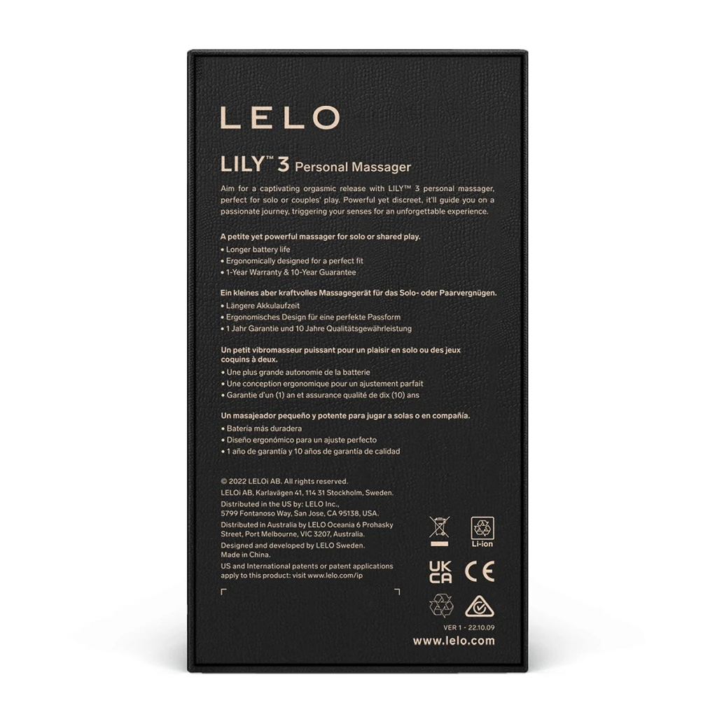 Wibrator łechtaczkowy LELO Lily 3 – wodoodporny, 10 trybów, zielony — zdjęcie 4