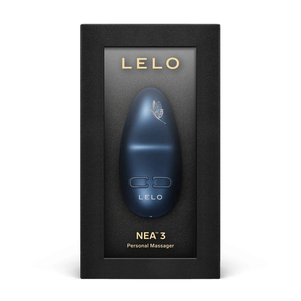Stymulator łechtaczki LELO Nea 3 – 10 trybów, IPX7, niebieski — zdjęcie 4