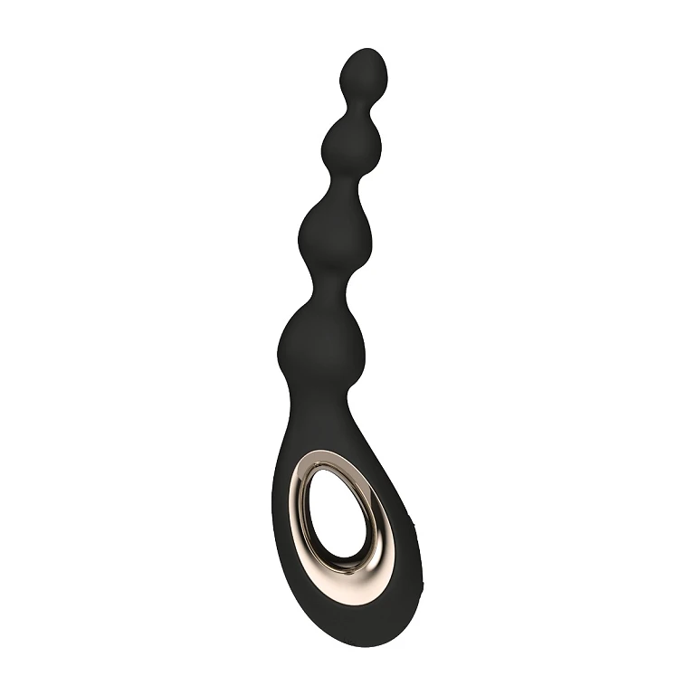 Koraliki analne LELO Soraya Beads – wibrujące, 8 trybów, czarny — zdjęcie 2