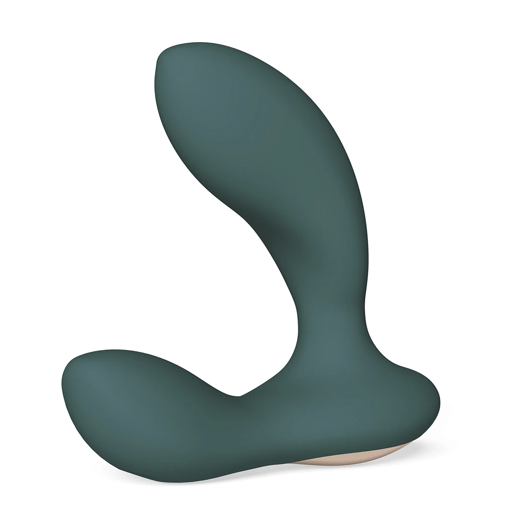 Wibrujący masażer prostaty LELO Hugo 2 - dwa silniki, zielony