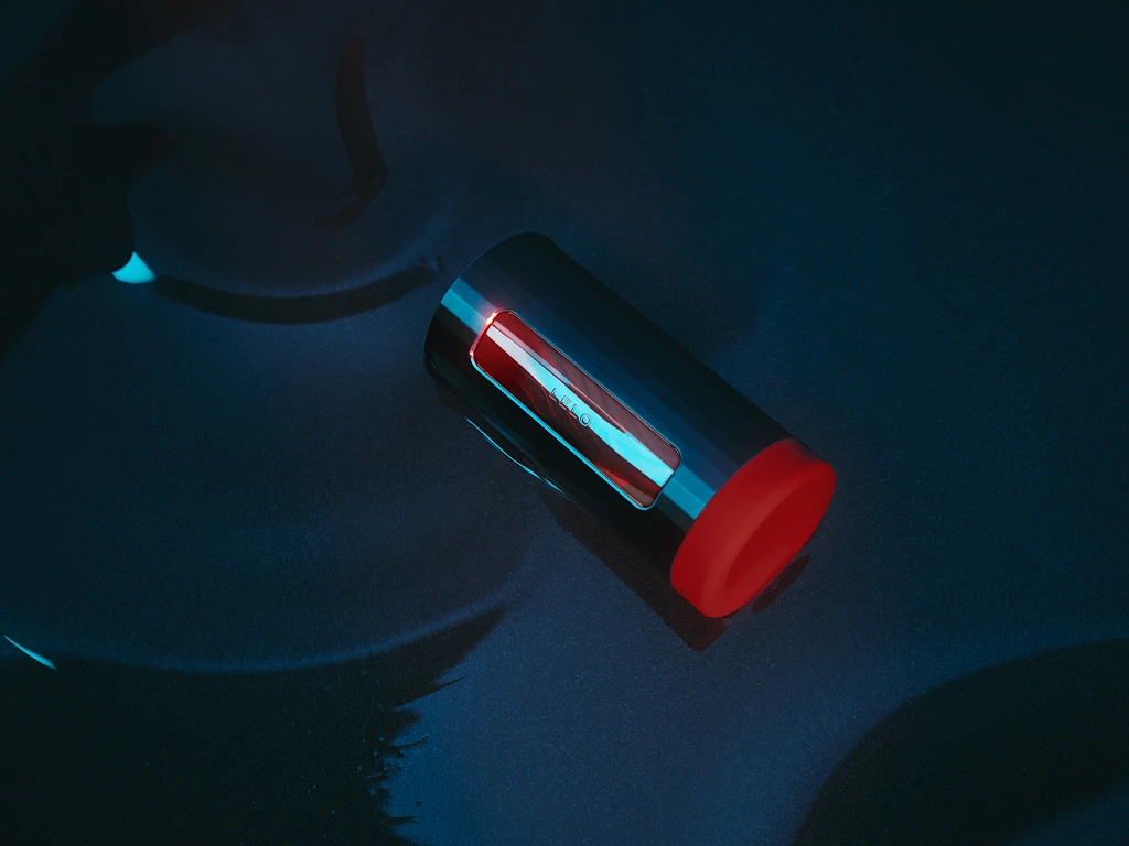 Masturbator LELO F1S V3 czerwony – SenSonic, sterowanie aplikacją — zdjęcie 2