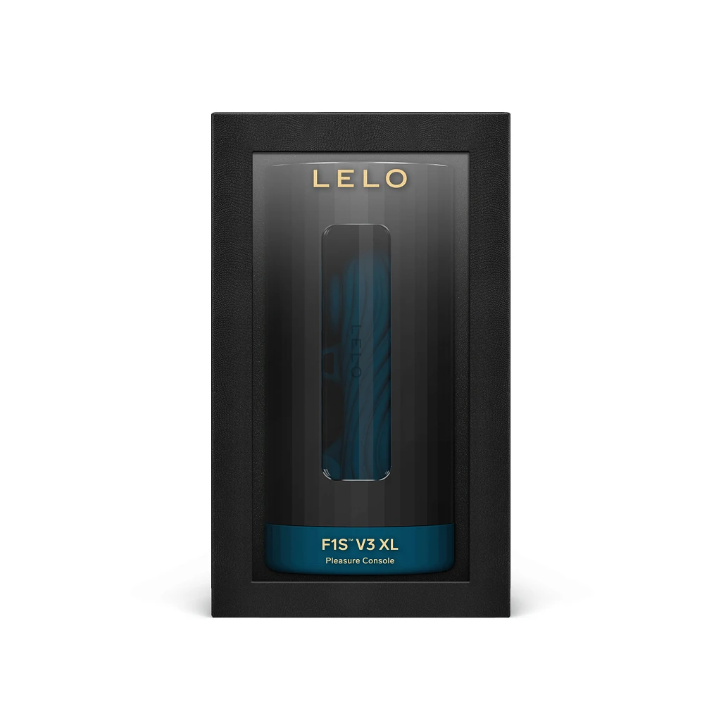 Masturbator LELO F1S V3 XL – niebieski, sterowany aplikacją — zdjęcie 6