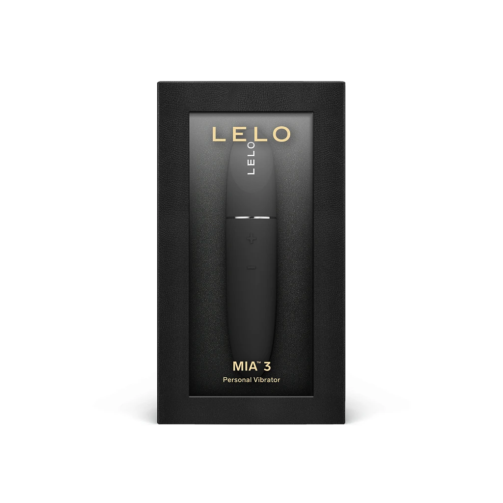 Mini wibrator LELO Mia 3 - wodoodporny, 8 trybów, czarny — zdjęcie 3