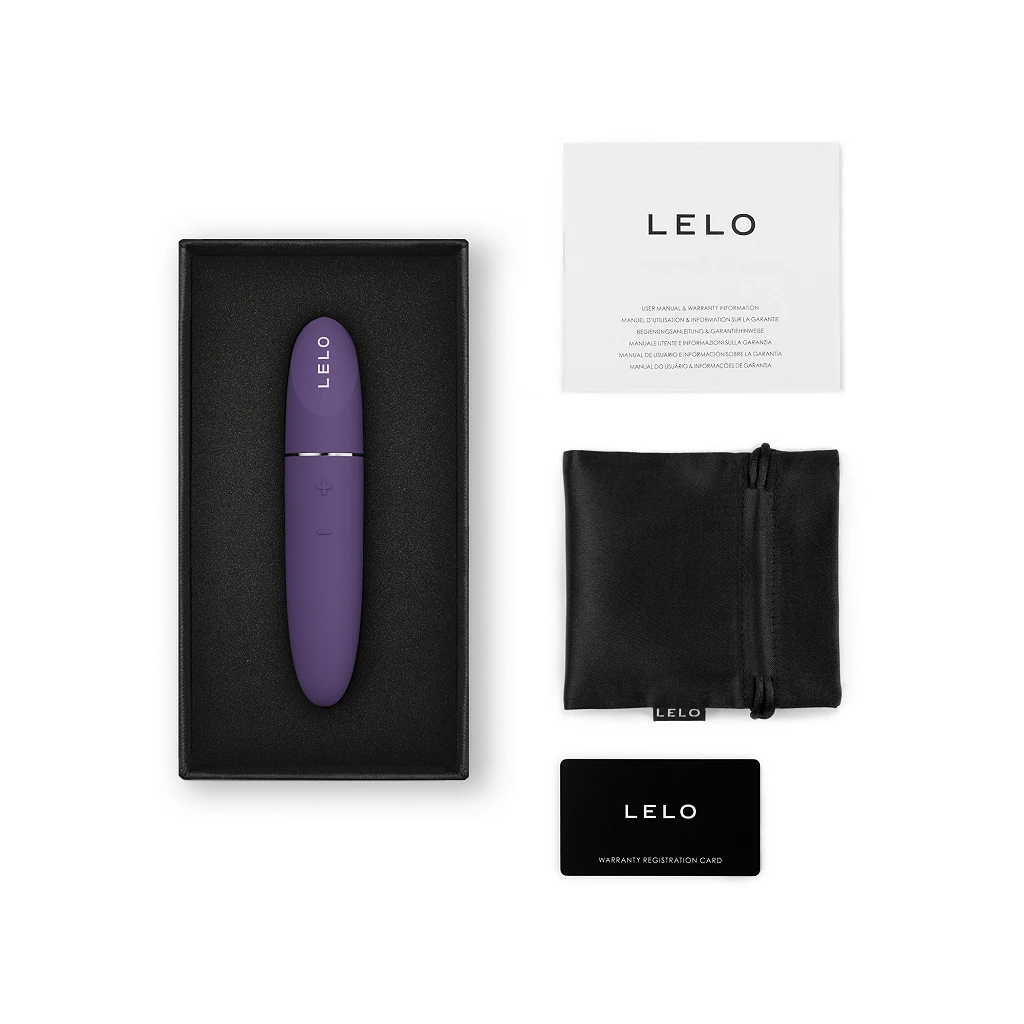 Mini wibrator LELO Mia 3 - wodoodporny, 8 trybów, fioletowy — zdjęcie 2