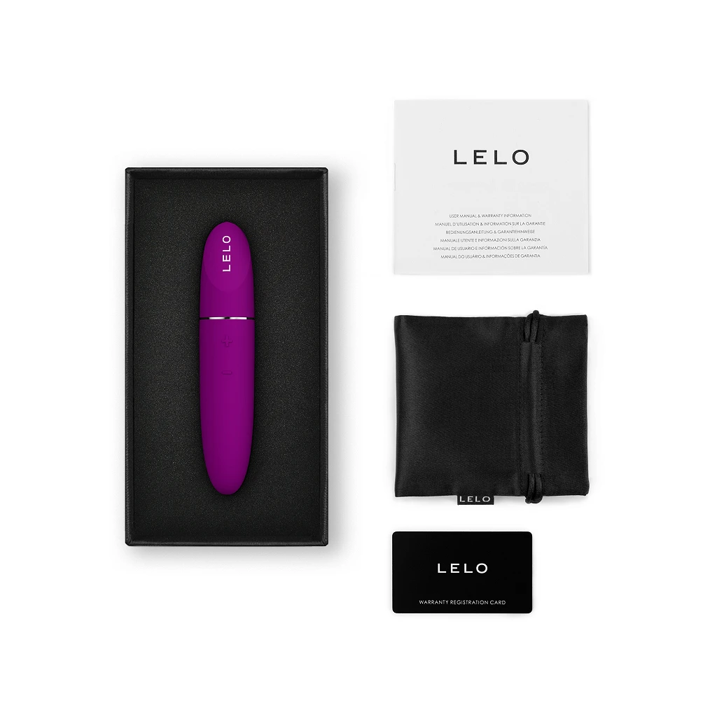 Mini wibrator LELO Mia 3 - wodoodporny, 8 trybów, ciemnoróżowy — zdjęcie 2