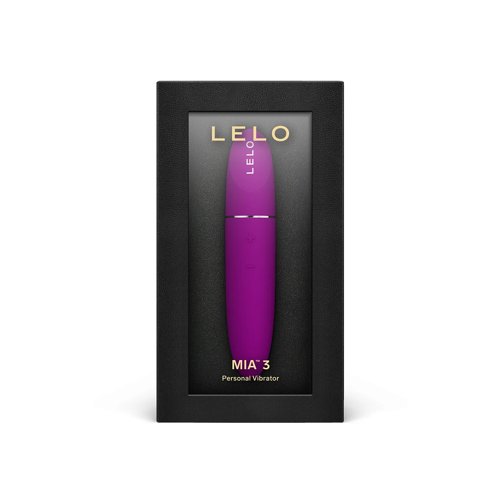 Mini wibrator LELO Mia 3 - wodoodporny, 8 trybów, ciemnoróżowy — zdjęcie 3
