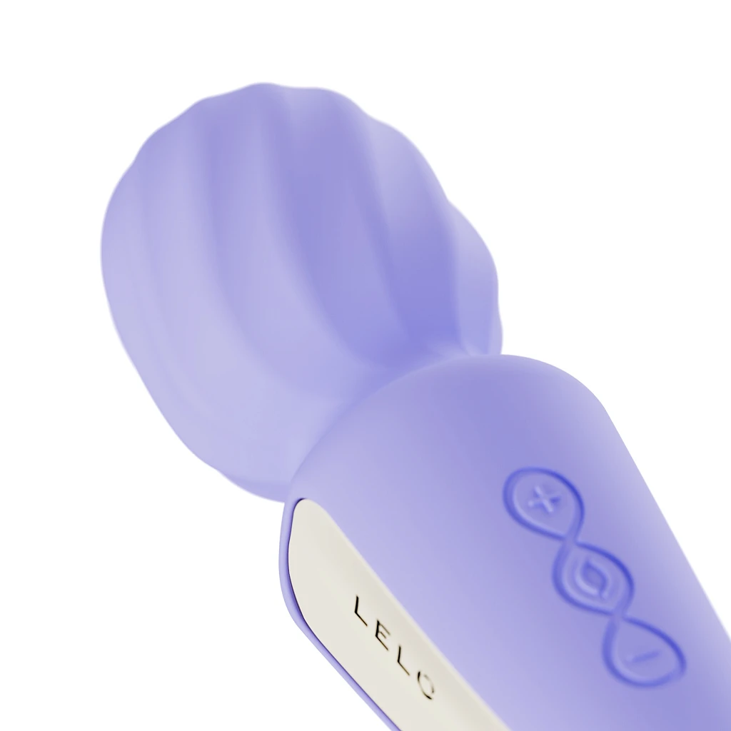 Wibrator różdżka LELO Switch – dwa silniki, aplikacja, liliowy — zdjęcie 2
