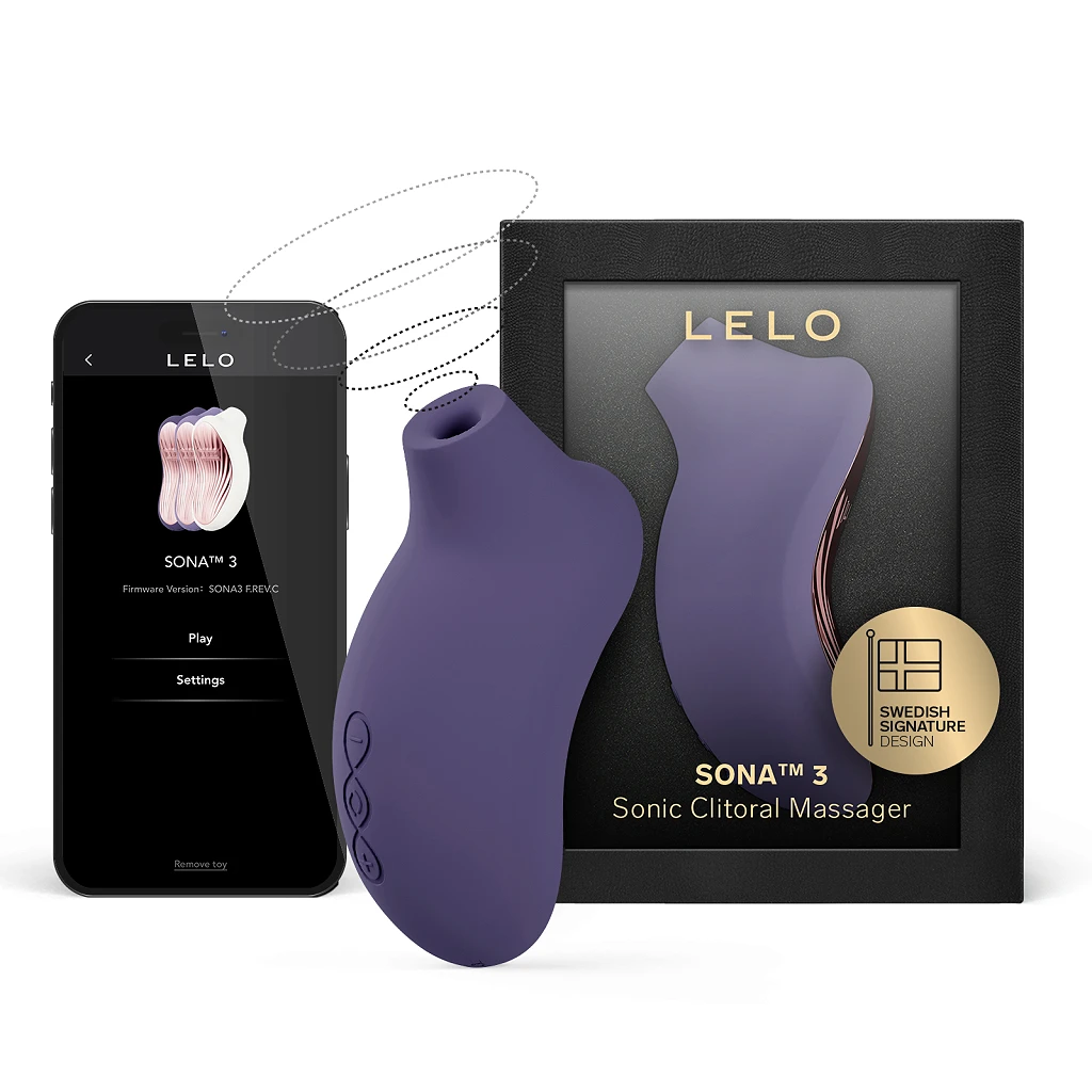 Stymulator łechtaczki LELO Sona 3 – soniczny, 12 trybów, fioletowy — zdjęcie 5