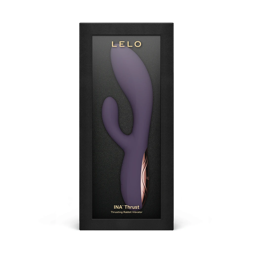 Wibrator króliczek LELO Ina Thrust – ruch posuwisty, fioletowy — zdjęcie 10