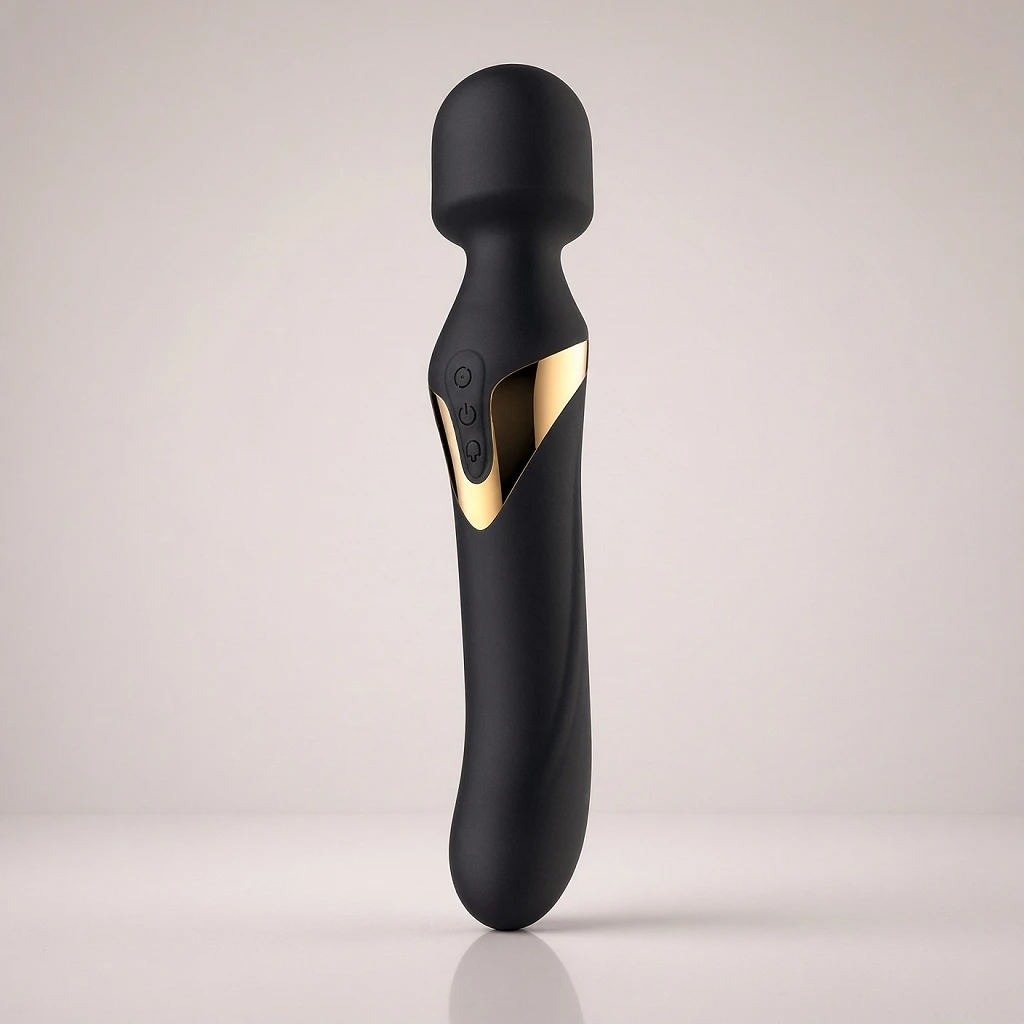 Wibrator dwustronny Dual Orgasms – różdżka i rotacja
