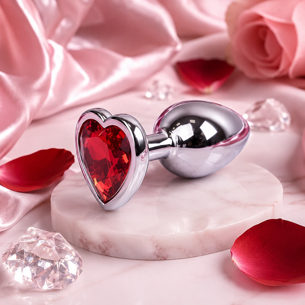 Korek analny Plug Jewellery S - stal nierdzewna